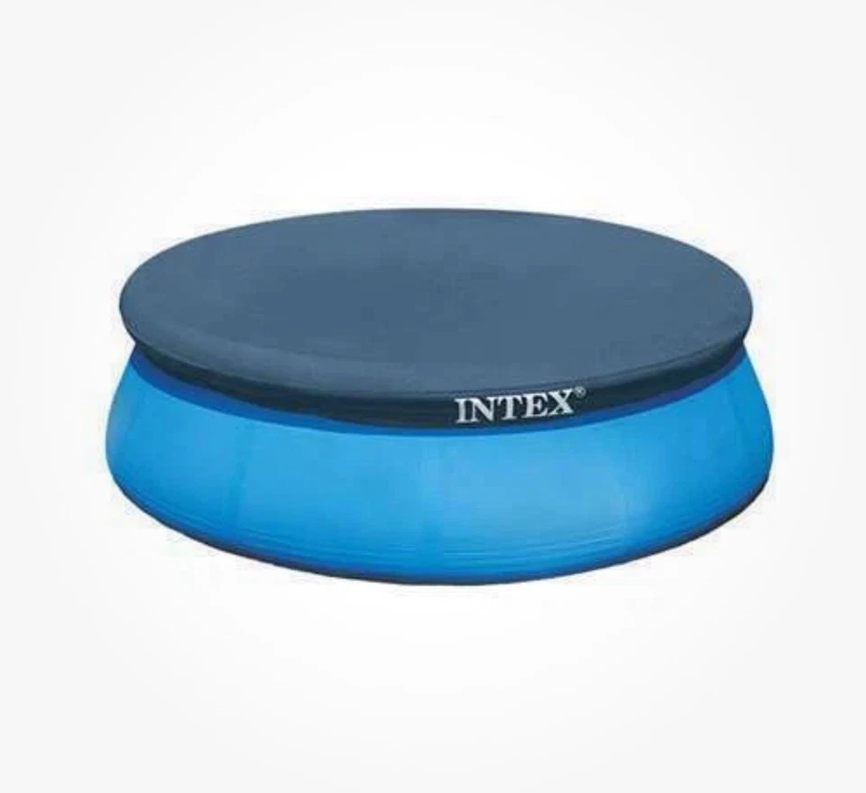 INTEX 28020E 8 foot Above Ground Swimming Pool Debris Cover Tarp - Image 2 of 3