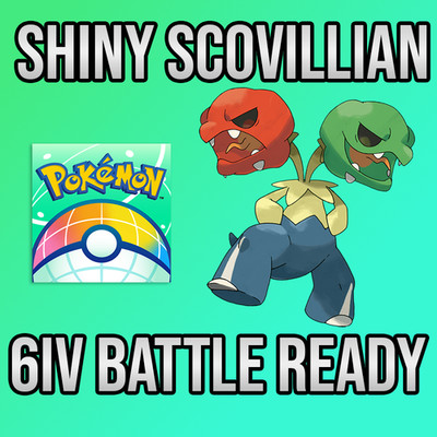  6IV SHINY Scovillain + EVS  POKEMON HOME Champions Online delivery 