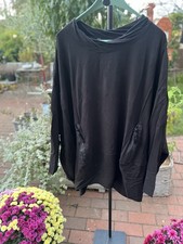 Lagenlook Oberteil Zilbermann Schwarz 