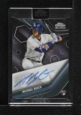 2023 Topps Chrome Black Auto Refractor /150 Michael Busch #CBA-MB Auto 0w3