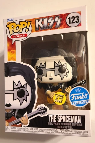 Funko Pop Rocks Kiss #123 The Spaceman GITD, Exclusive