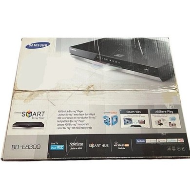 Samsung BD-E8300 Blu-ray Recorder 320GB Twin-Tuner DVB-S2/C/T 3D Full HD NEU OVP