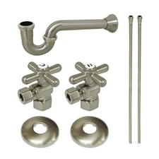 KPK208 Gourmet Scape Plumbing Supply Kit with 1-1/2 P-Trap - 1/2 IPS Inlet x ...