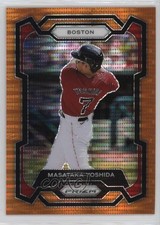 2024 Panini Prizm Orange Pulsar Prizm 145/399 Masataka Yoshida #221 1g9n