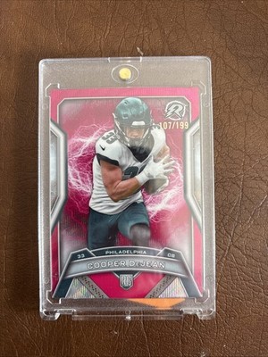 2024 Topps Resurgence - Cooper DeJean #179 Crimson Surge Refractor /199 (RC)