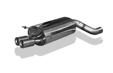 FOX Sportauspuff BMW 7er E65, 735i - 745i, Endrohr 2x90mm rund mit Absorber