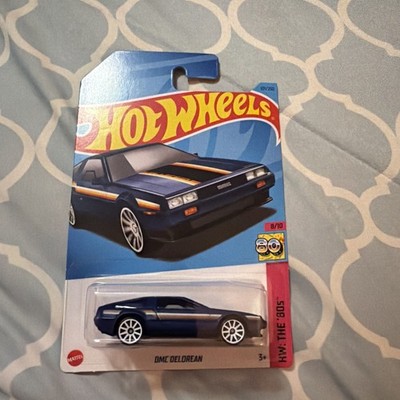 Hot Wheels - DMC DeLorean - Blue - HW The 80s - 101/250 of 2023 Cars
