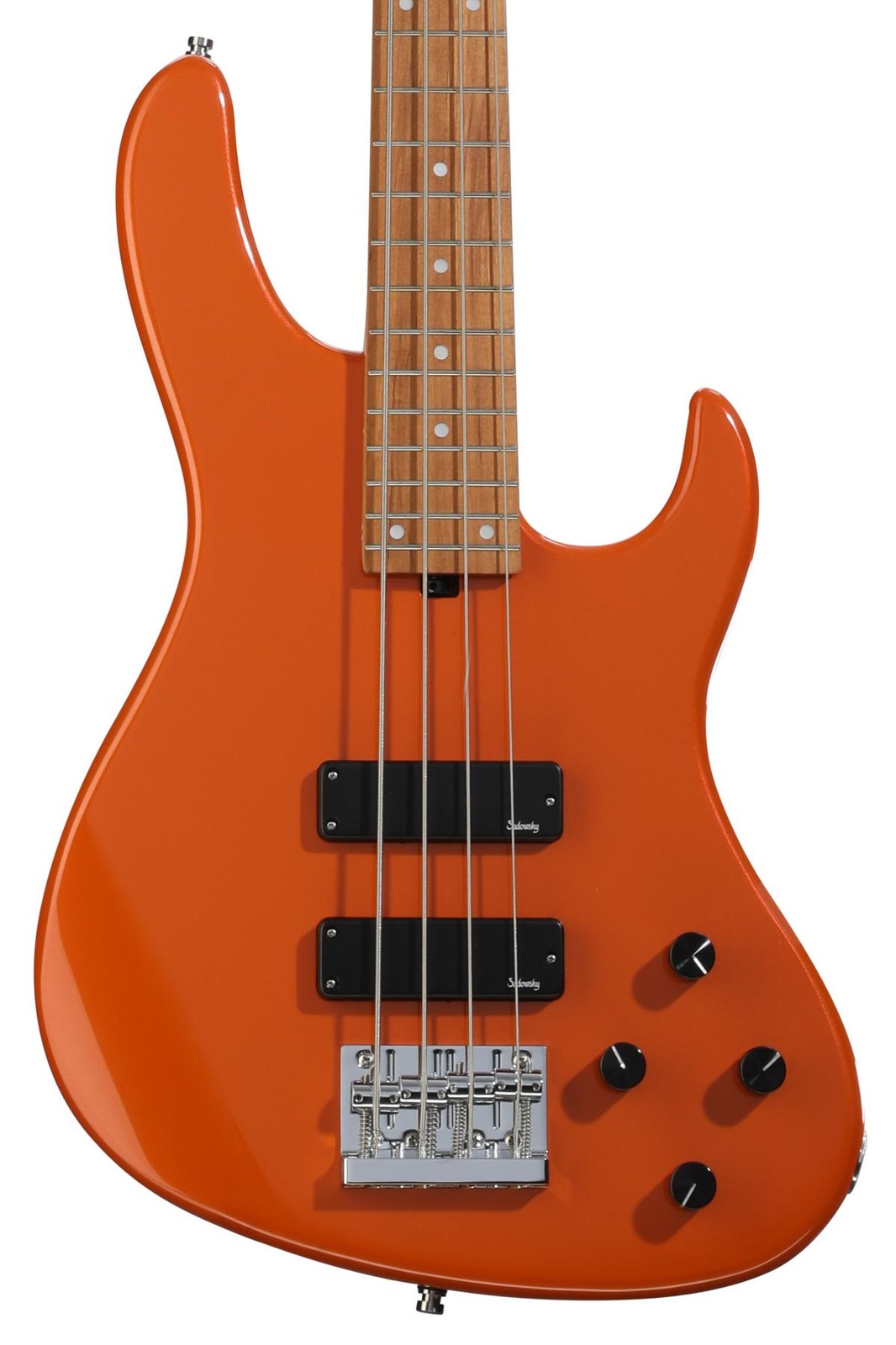 Современная бас-гитара Sadowsky MetroExpress - Candy Apple Orange, кле гриф