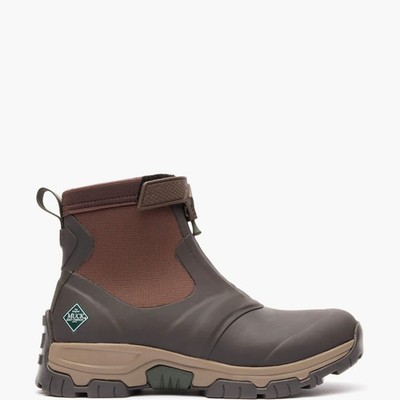 Men s MUCK BOOTS Men's Apex Mid Zip Ankle Boot Brown Size 13