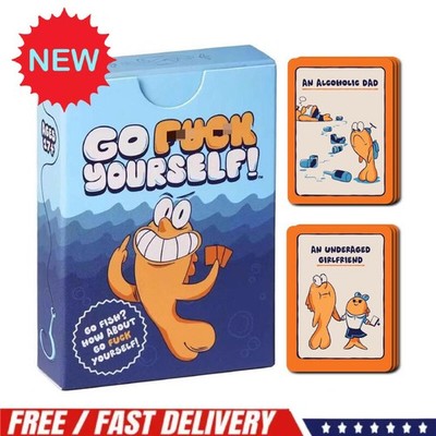 Go Fuc Yourself The Adult Go Fish Game You've Always Wanted Hilarious Card Game