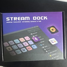 Stream Dock Streaming Console Hub customizable LCD Macro keys Content Creators