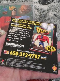Blasto PS1 Sony PlayStation 1 Cib Complete