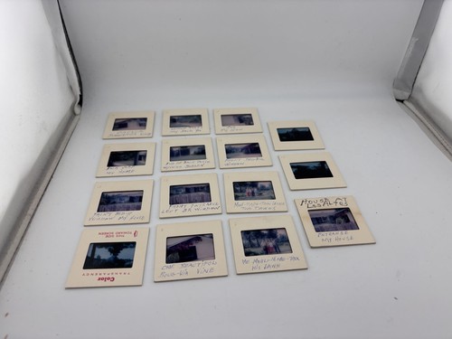 1967 Los Altos CA Kodachrome Slides Lot Mid Century Home Family Family Photos