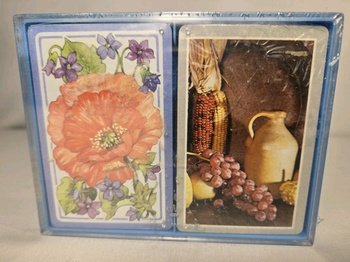 Carte "Patchwork" Hallmark vintage 2 mazzi completi anni 70 custodia originale - Foto 3 di 5