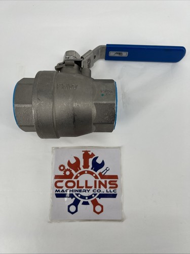 FNW FNW200AK 2" Ball Valve Stainless Steel CF8M 1000 CWP Full Port - Picture 1 of 10