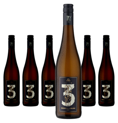 6 x LEITZ EINS ZWEI DRY Riesling QbA trocken   2025
