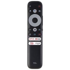 TCL Remote Control RC902N FMR1 with Netflix/Youtube Hotkeys - Black