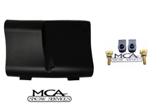 OEM BOSS SNOW PLOW FRONT COVER & BRASS THUMB SCREW HARDWARE CPA07129 MSC05077