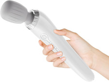 Magic Wand Massager Vibration, Christmas Gift for Women Men, Cordless Electric B