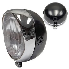 Scheinwerfer Retro 130mm Mofa Moped Hercules Sachs Garelli Honda Tomos Solo usw.