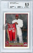 LeBron James 2003-04 Topps Rookie Card #221 BGS 8.5