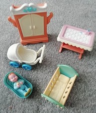 Vintage Fisher Price Loving Family 93/94. Baby and Nursery Furniture etc