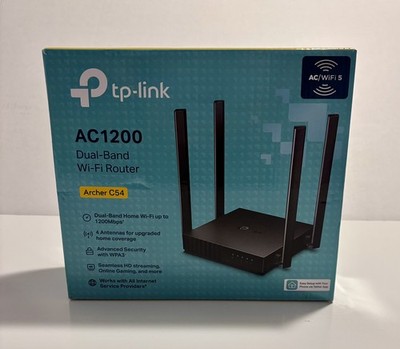 TP-LINK Archer C54 AC1200 Dual-Band MU-MIMO Wi-Fi 5 Router - Nice Used