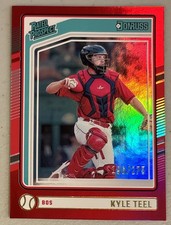 KYLE TEEL 2024 Panini Donruss Rated Prospects #167 Red /275 (RC) white Sox 