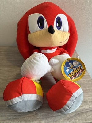 GIANT Jumbo Knuckles Sonic The Hedgehog Plush Toy Factory Sega 24  SEGA NWT