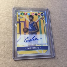 Topps Chrome 2024-25 Cam Christie Clippers Autograph Rookie NSS-CC Insert