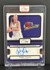 Panini 2025 One and One WNBA Team Titans Signatures Penny Taylor Auto /25