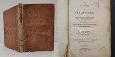 1820 antique CHELMSFORD ma HISTORY pawtucket indian tribe plantation genealogy