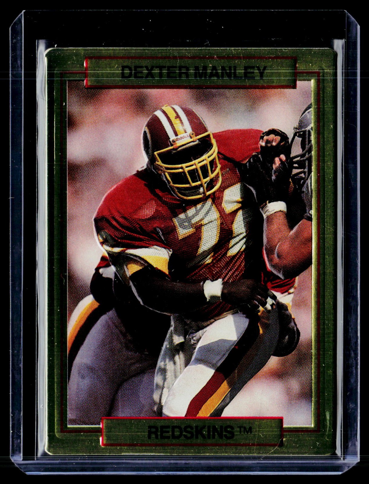 1989 Action Packed Test #23 Dexter Manley F101