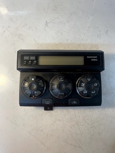 2003-2009 TOYOTA 4RUNNER FRONT AC HEATER TEMP CLIMATE CONTROL CLOCK OEM EE2-27J