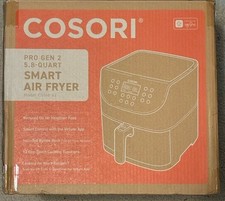 New in Box COSORI Pro Gen 2 Air Fryer 5.8QT Model CP168-AF Upgraded Version