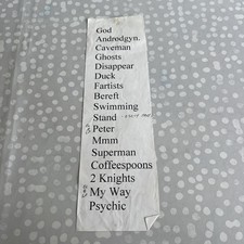 Crash Test Dummies Setlist Royal Albert Hall used condition 90’s memorabilia 