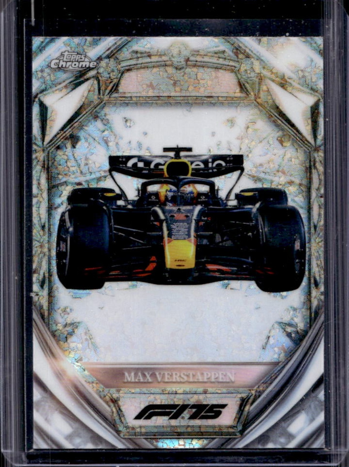 2025 Topps Chrome F1 F1 Max Verstappen Diamond 75th Anniversary #D75-21