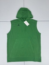 Nike Jordan Jumpman Dri-FIT Green Sleeveless Hoodie 77 DQ7946-388 Pick Size