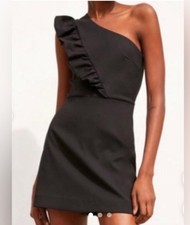 Zara Side Shoulder Ruffled Romper