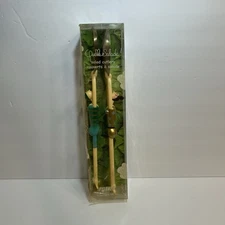 PYLONES Salad Serving Set SWIMMERS FORK & SPOON 13" Opened/ Unused