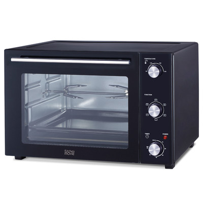 Kitchen Move Multifunktions-umluftbackofen 58l 2000w schwarz