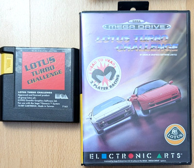 Lotus Turbo Challenge (1990) - Sega Mega Drive Spiel - MEGADRIVE