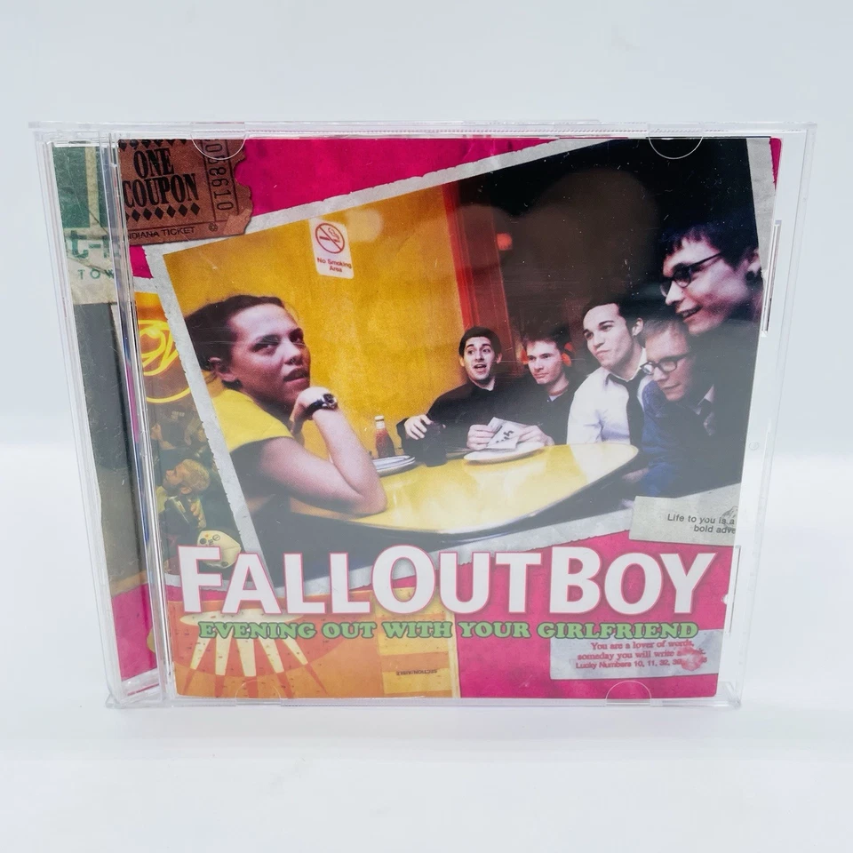 Fall Out Boy - Evening Out with Your Girlfriend (CD, 2005) RARE, VGC Disc - Image 2 of 4