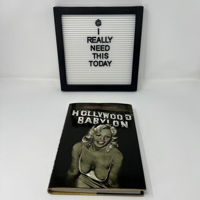 HOLLYWOOD BABYLON by Kenneth Anger (Bell 1981) - Hardcover - Excellent Condition
