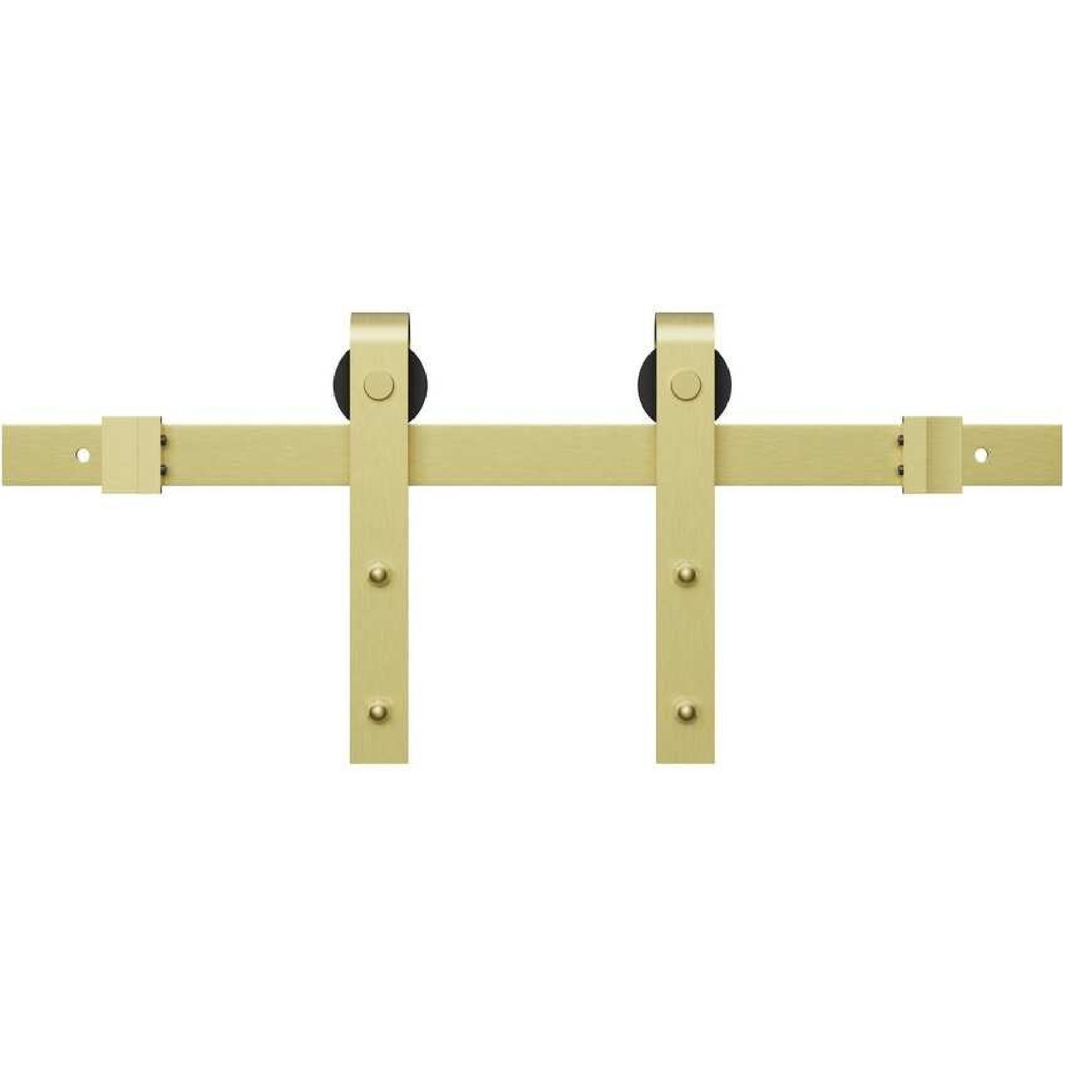 Signature Hardware HBD5000X120CHBS Hal 120 Inch Barn Door Track and Hardware Set 20490₽