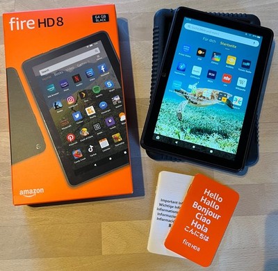 Amazon fire HD 8 Tablet, 64 GB, (10. Gen) OVP, TOP