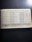Used Spalding Official Basketball Scorebook Vintage 1934-1935 — photo 3