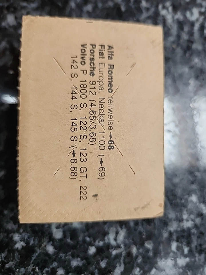 Juego de puntos de contacto de encendido BOSCH 1 237 013 000 740 NOS Porsche 356 Mercedes W121 Foto 4 de 4