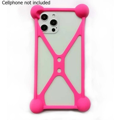 Silicone Soft Universal Four-Corner Anti-Drop Silicone Case for 5-6.7 inch Phone