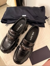 prada loafers women 38
